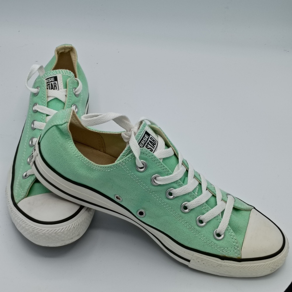 Converse Unisex Chuck Taylor All Star Mint Green Size 10 Womens Low Top Sneaker
